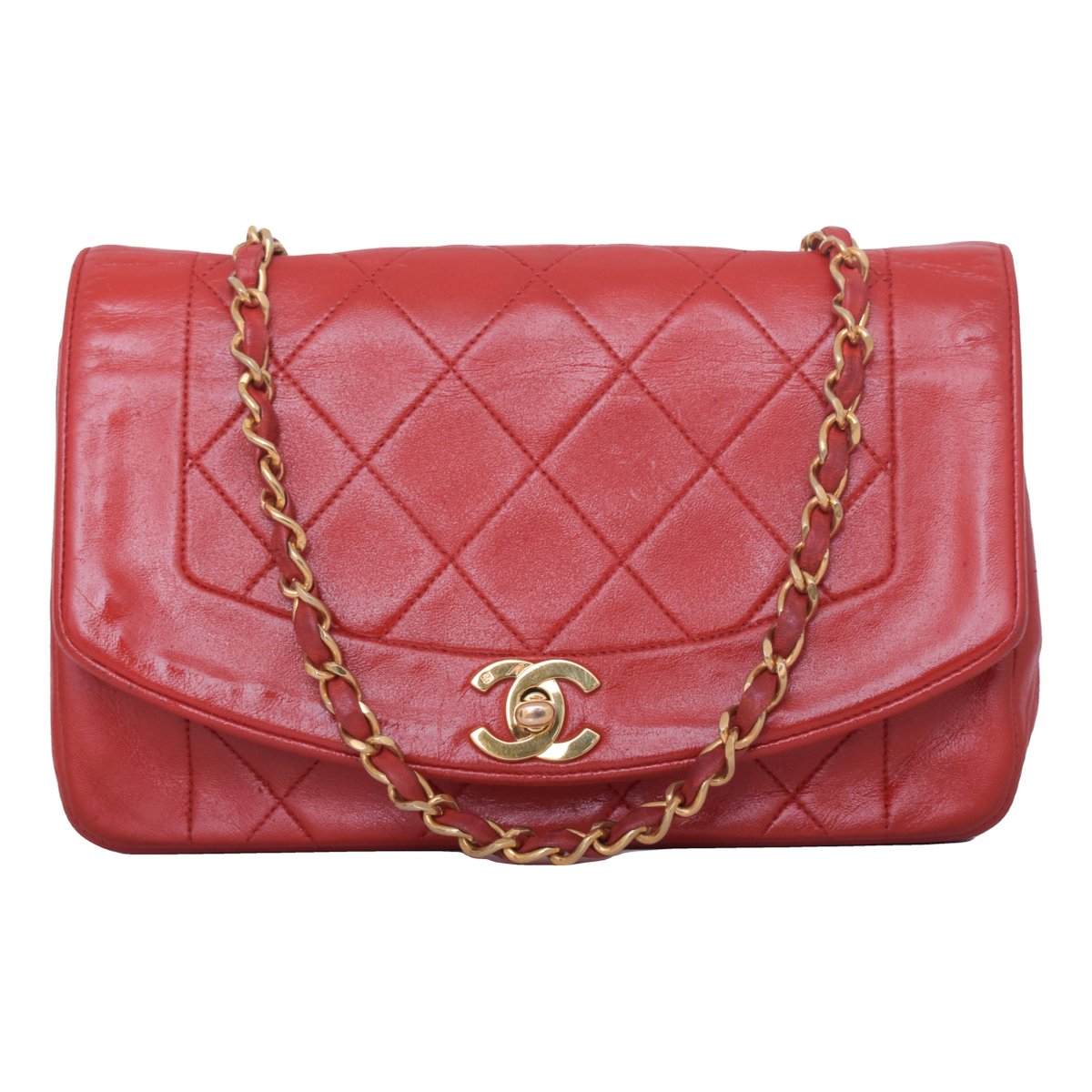 Diana leather handbag