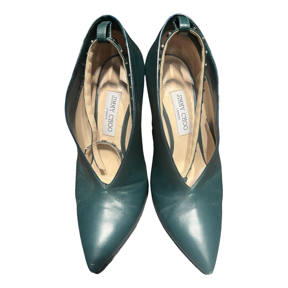 Lark leather heels