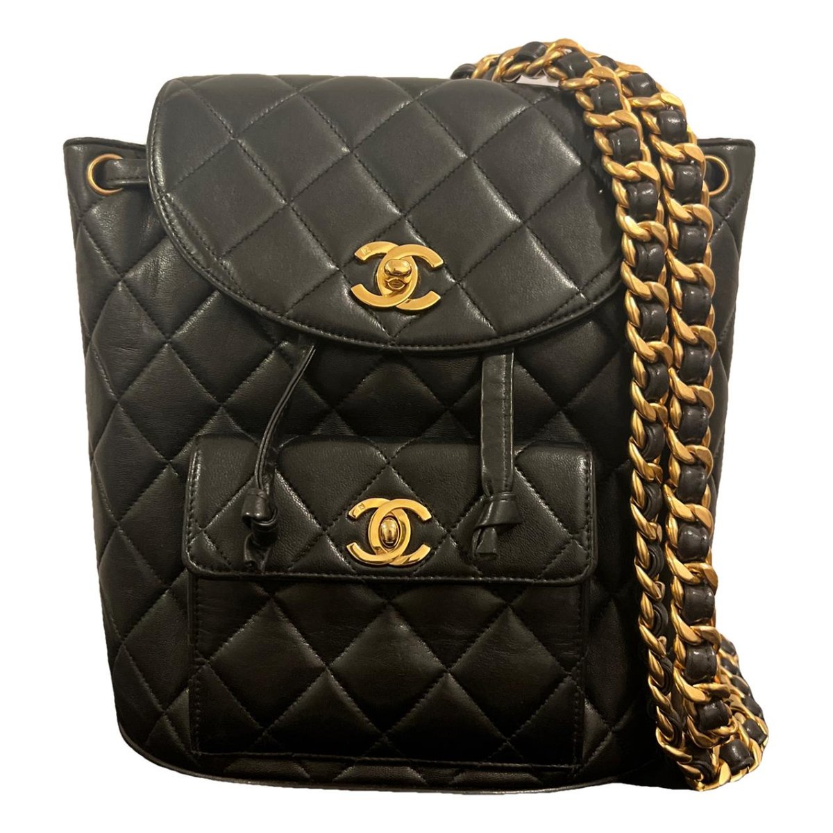 Duma leather backpack