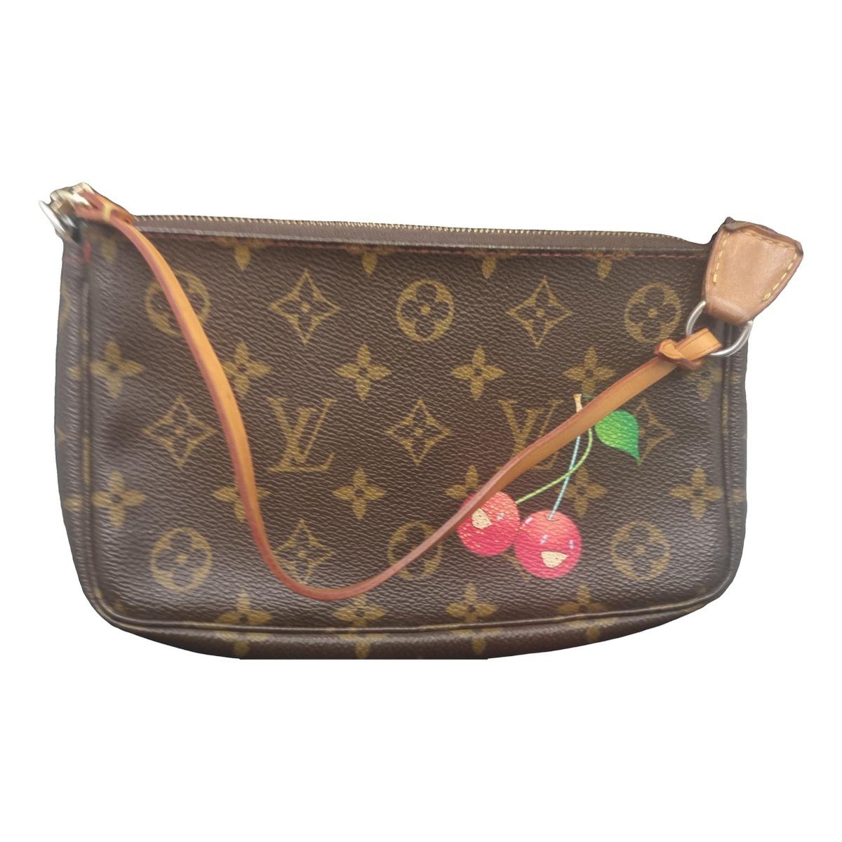 Pochette Accessoire linen handbag