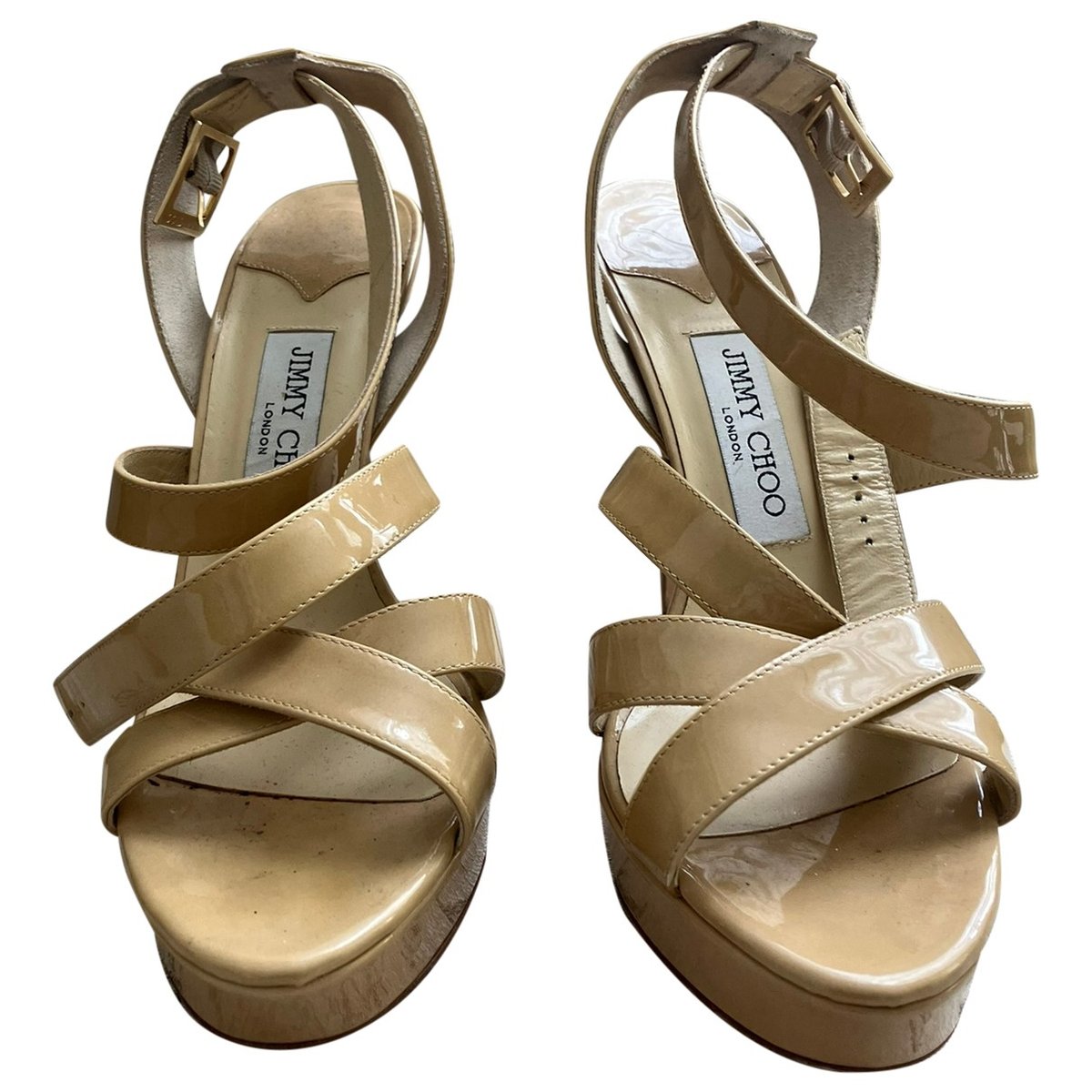 Kayden patent leather sandal