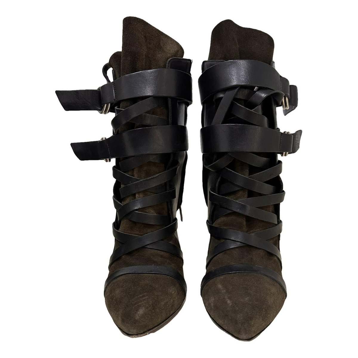 Lakfee leather boots