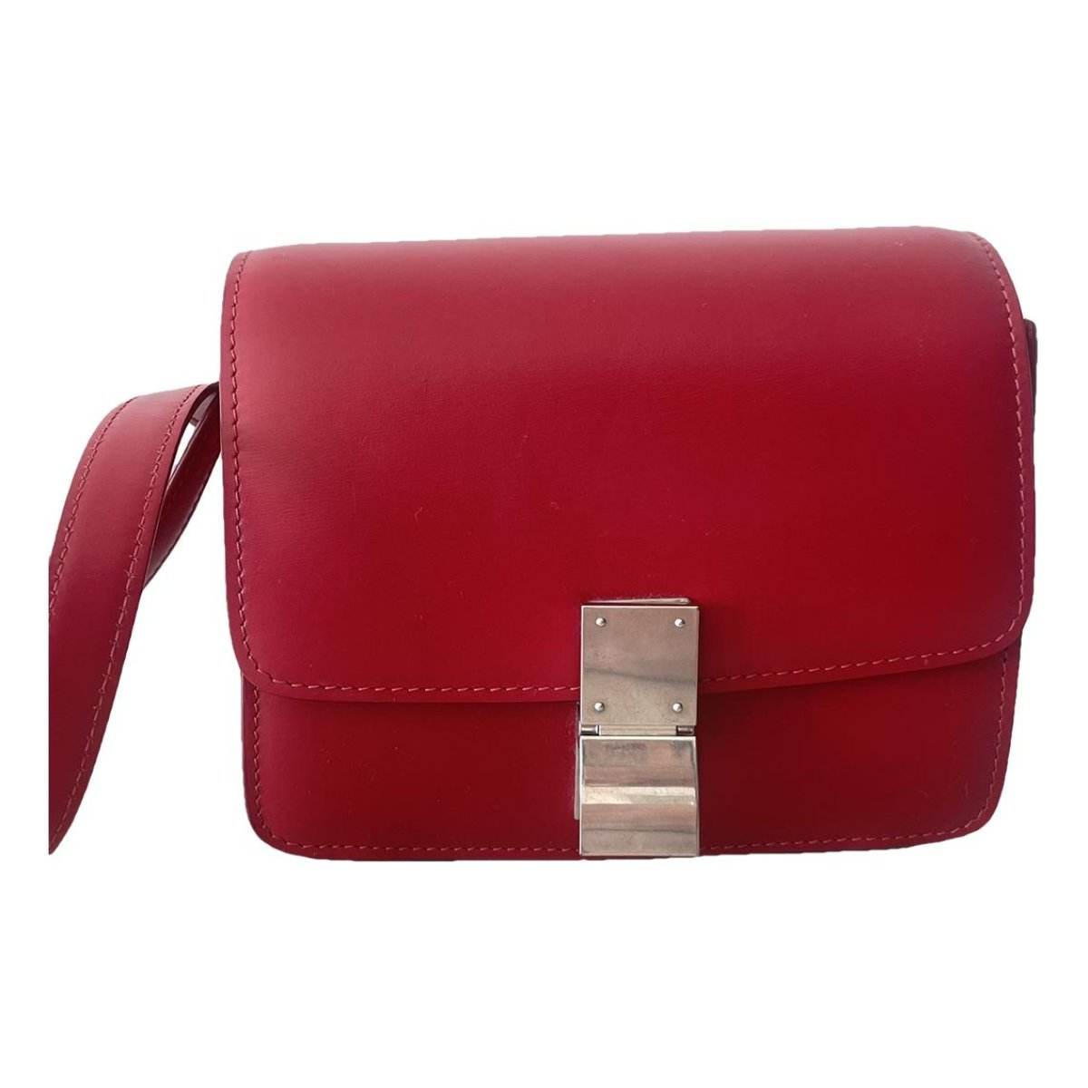 Classic leather crossbody bag
