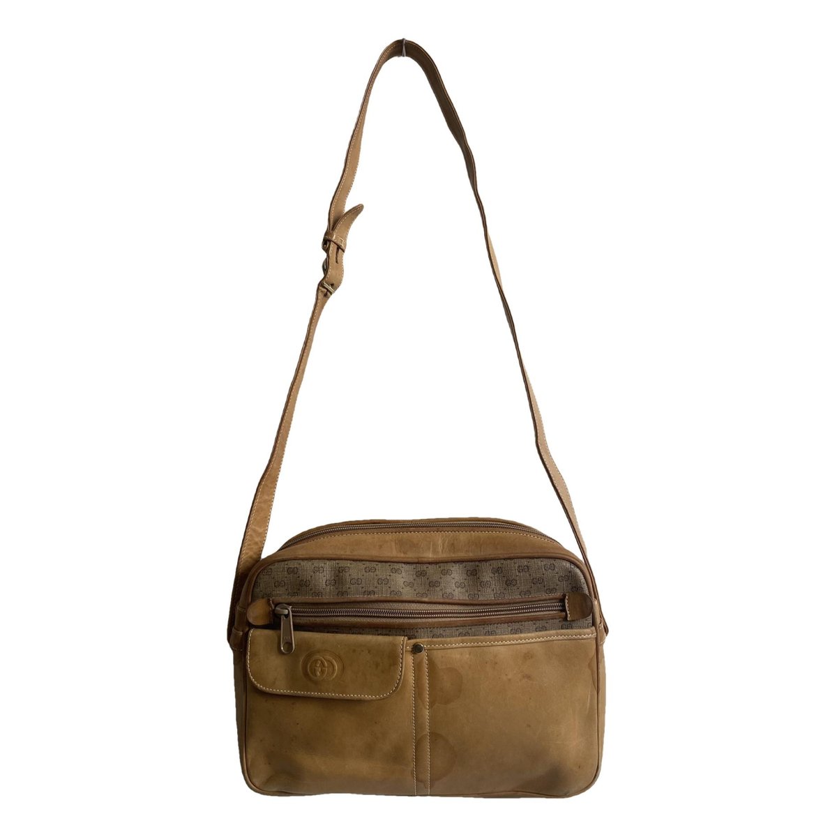 Ophidia leather crossbody bag