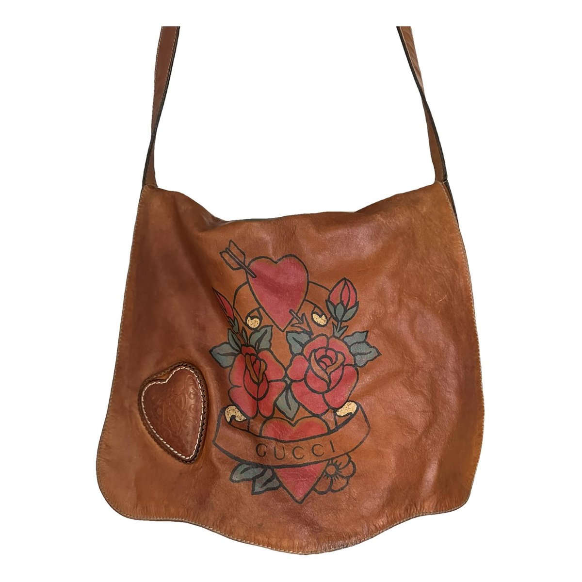 Marrakech leather crossbody bag