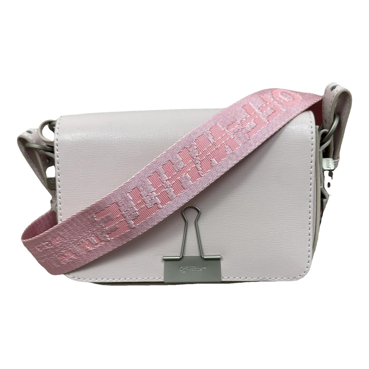 Binder leather crossbody bag