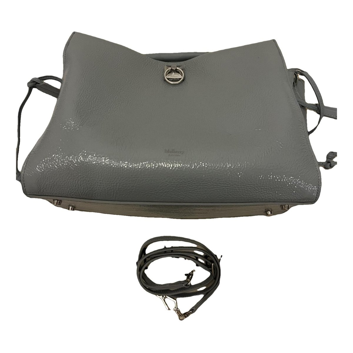 Iris leather handbag