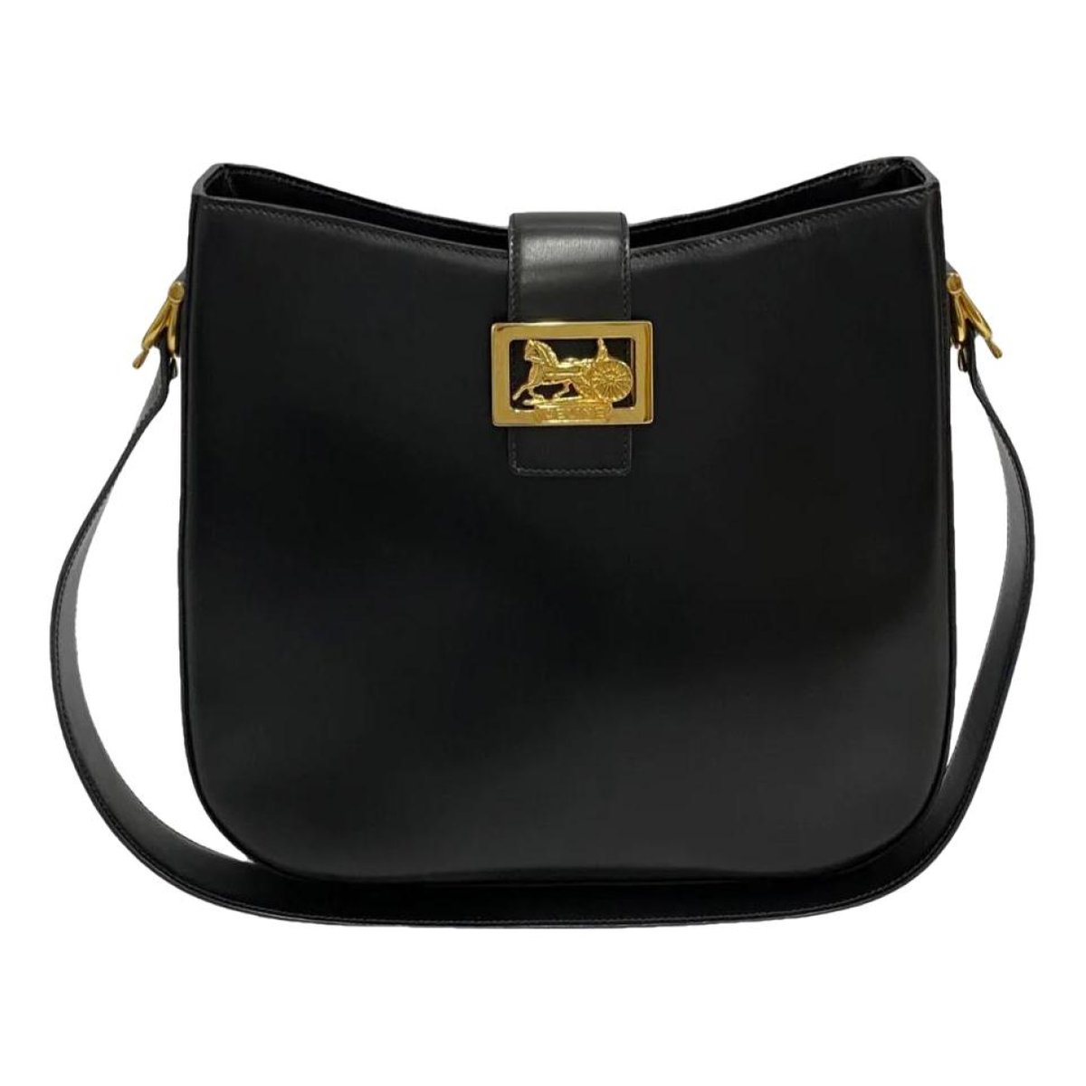 Triomphe Maillon leather handbag