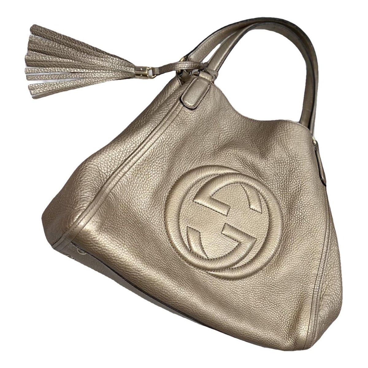 Soho Top Handle leather handbag
