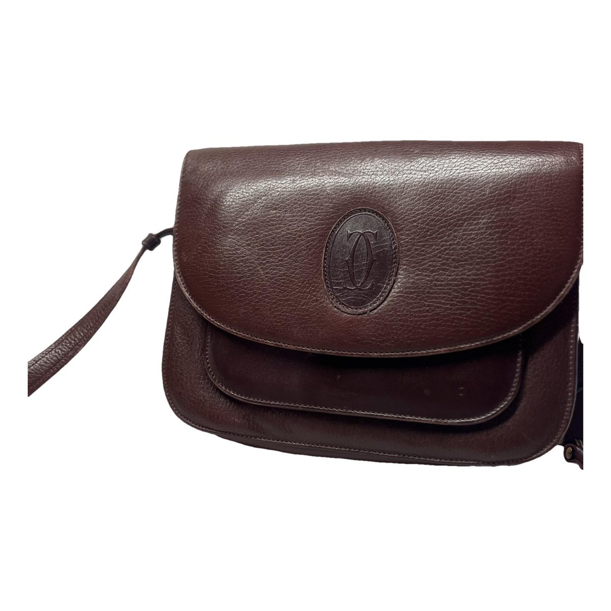 Leather crossbody bag
