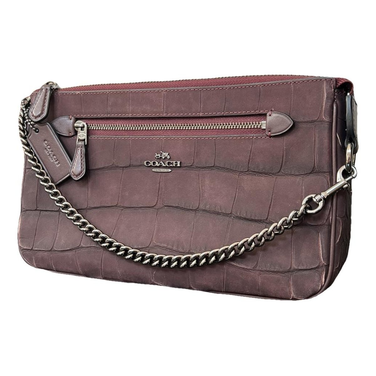 Wristlet nolita 19 leather mini bag