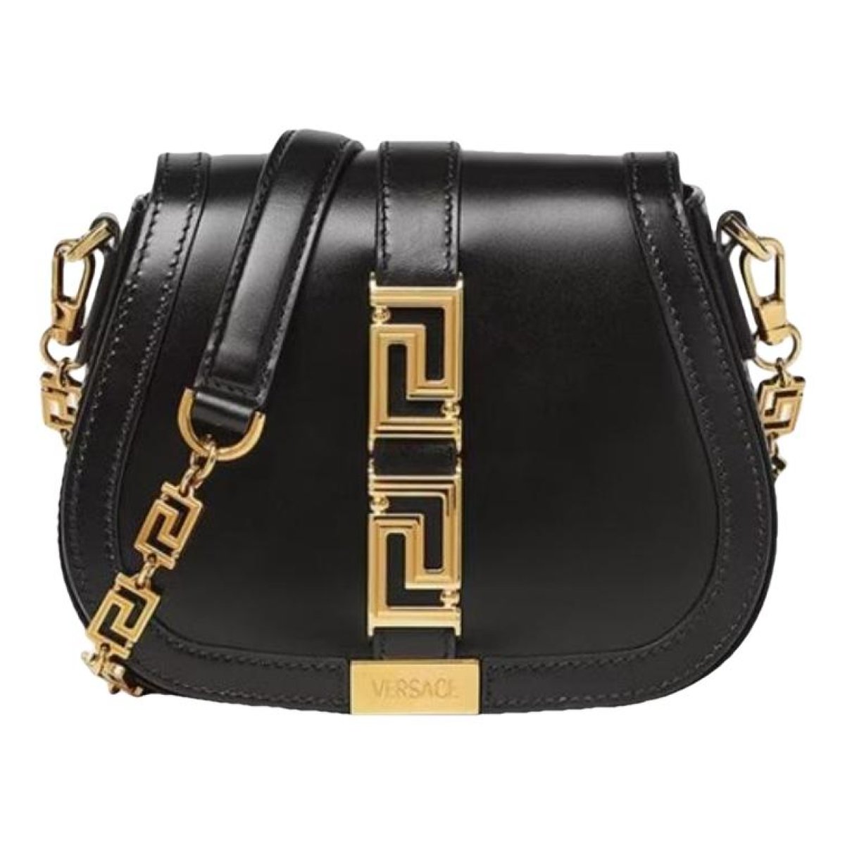 Greca Goddess leather handbag