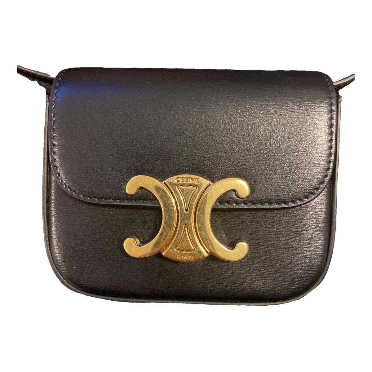 Triomphe leather handbag