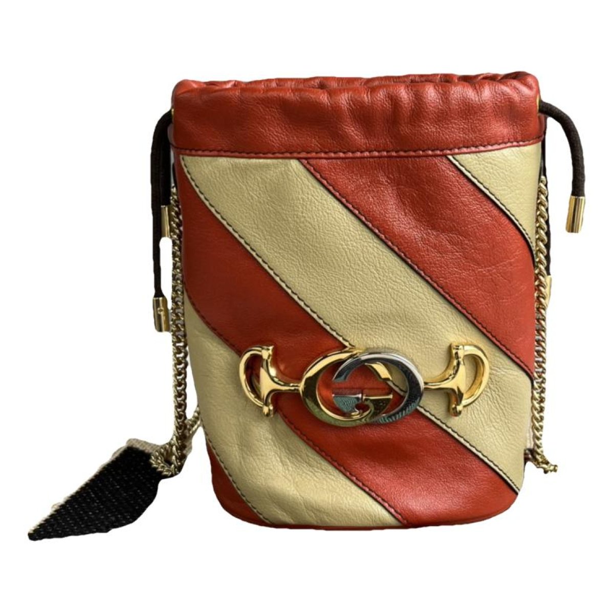GG Marmont Chain Bucket leather crossbody bag