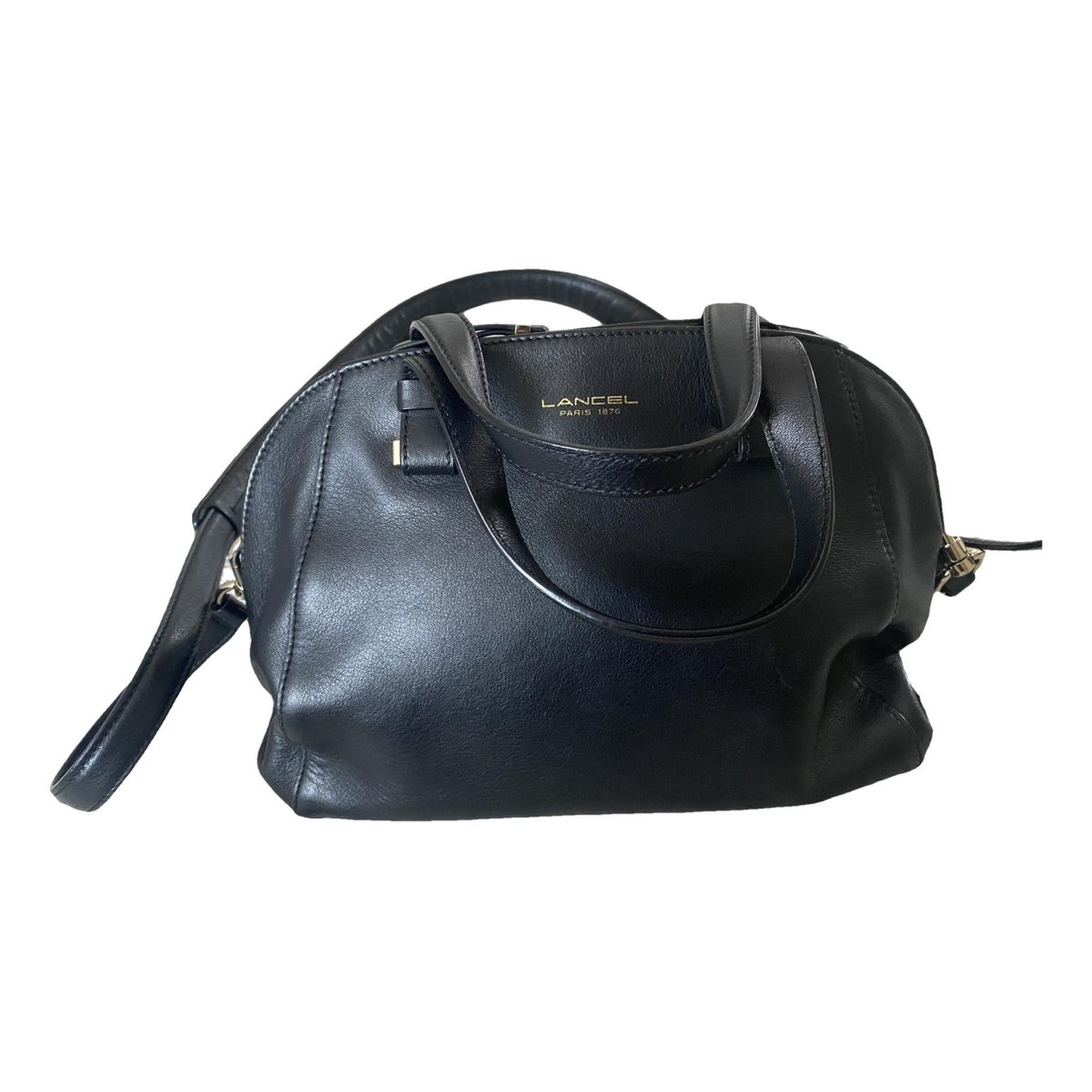 Solferino leather handbag