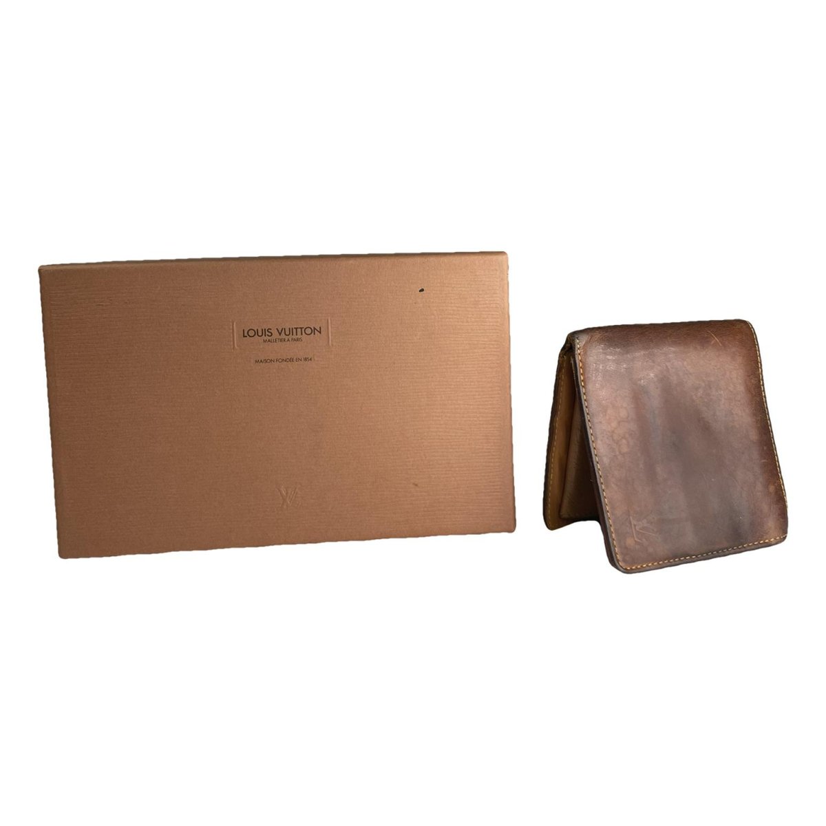 Daily leather card wallet