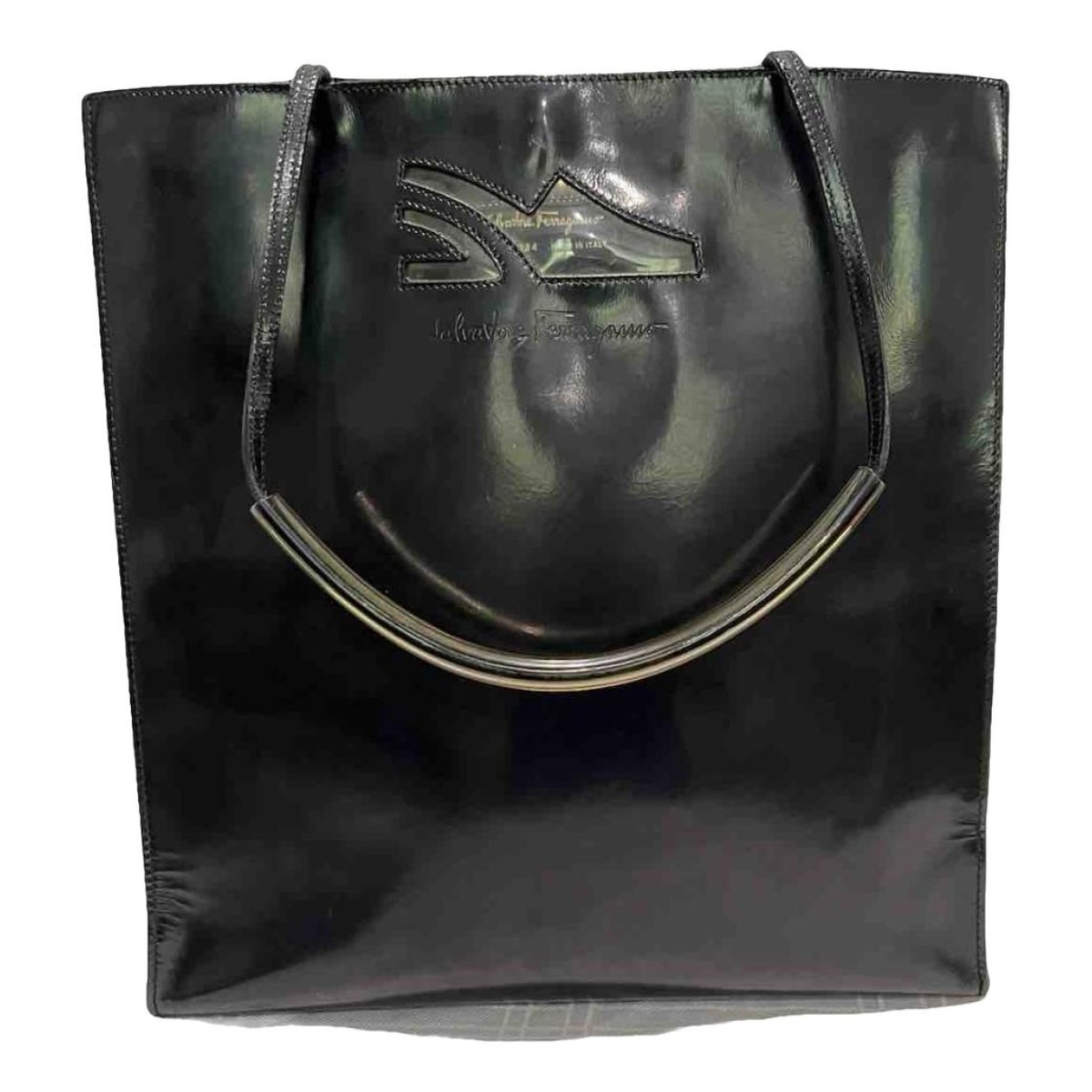 Iconic Top Handle leather handbag