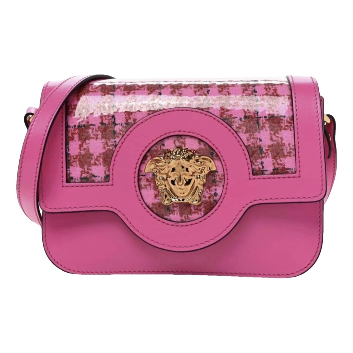 La Medusa leather handbag