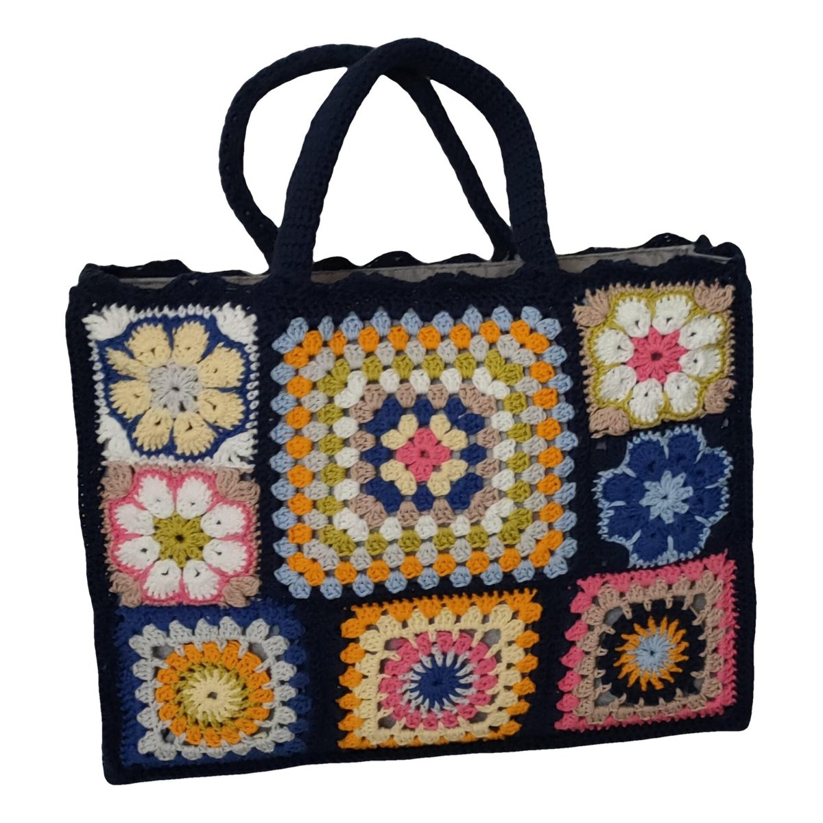 Crochet handbag