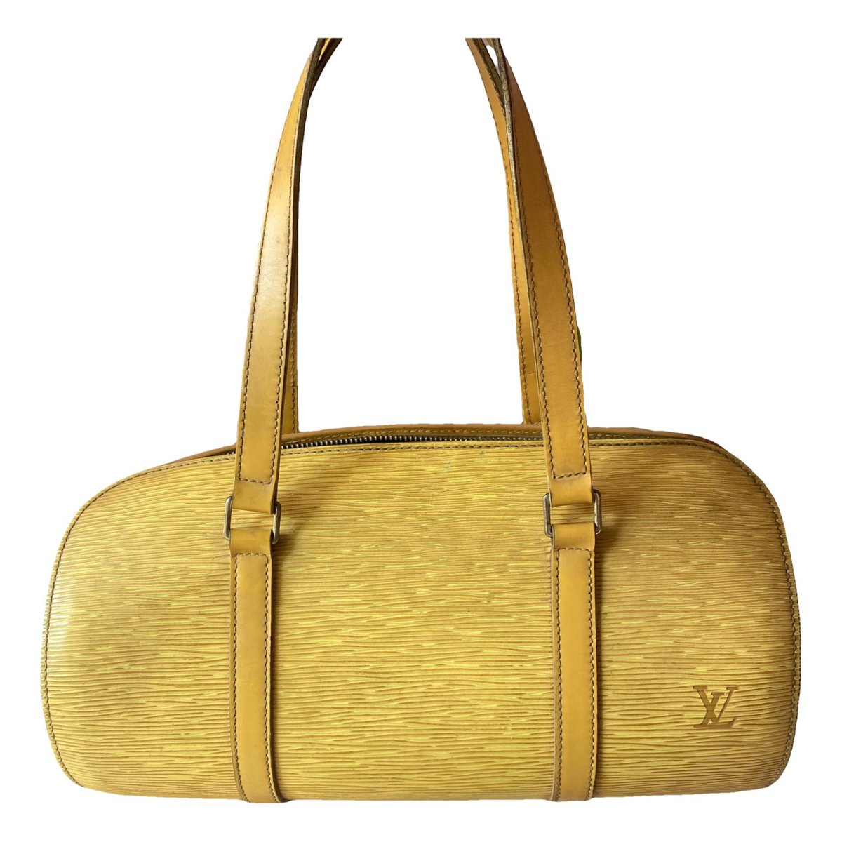 Soufflot Vintage leather handbag