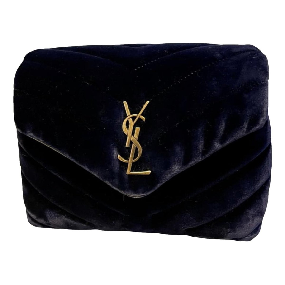 Loulou velvet crossbody bag