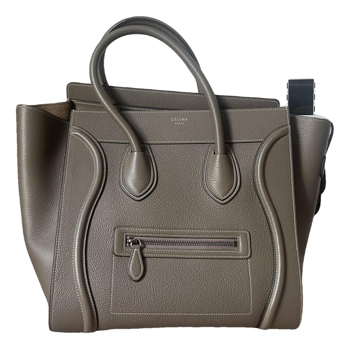 Luggage leather handbag