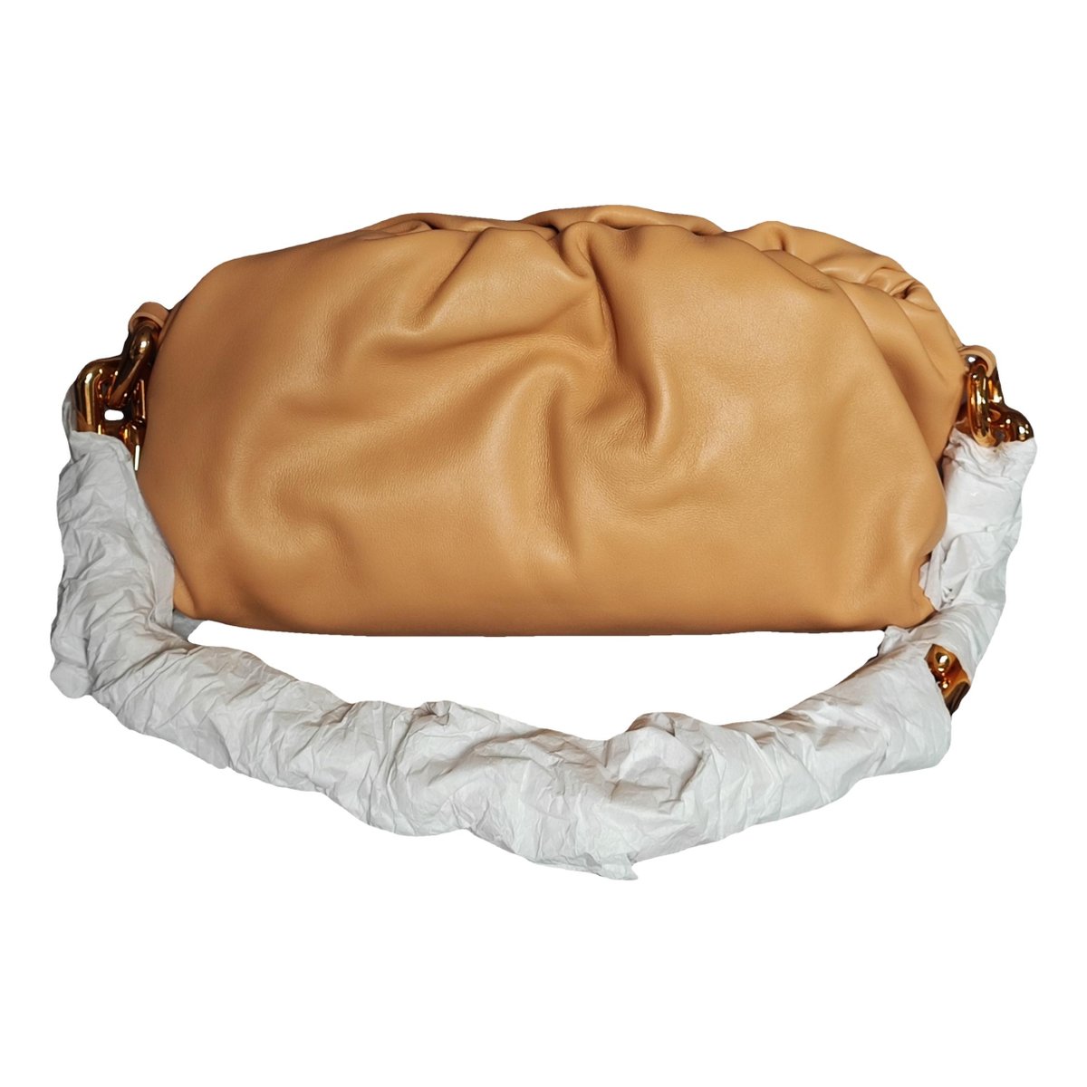 Chain Pouch leather handbag