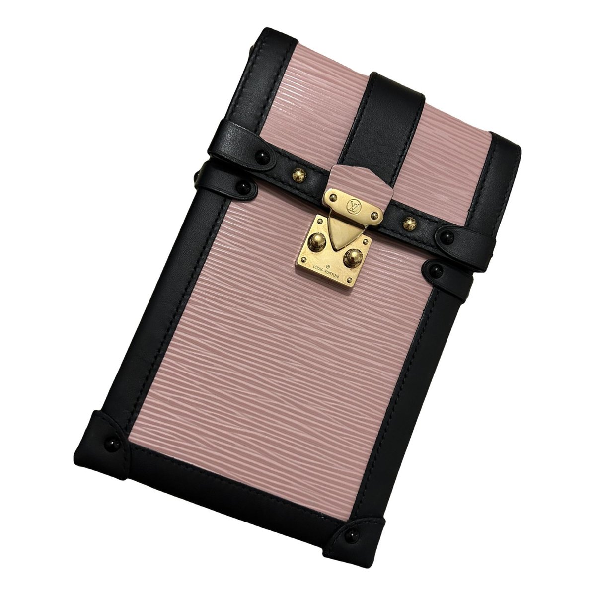 Pochette Trunk Verticale leather crossbody bag