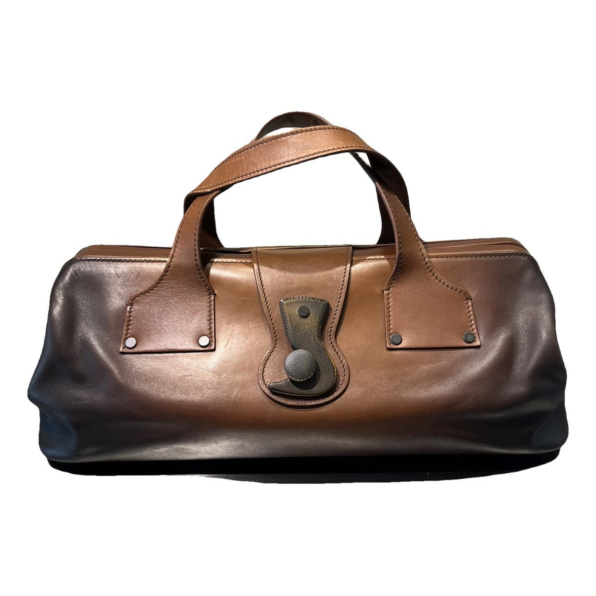 Bamboo Bullet leather handbag