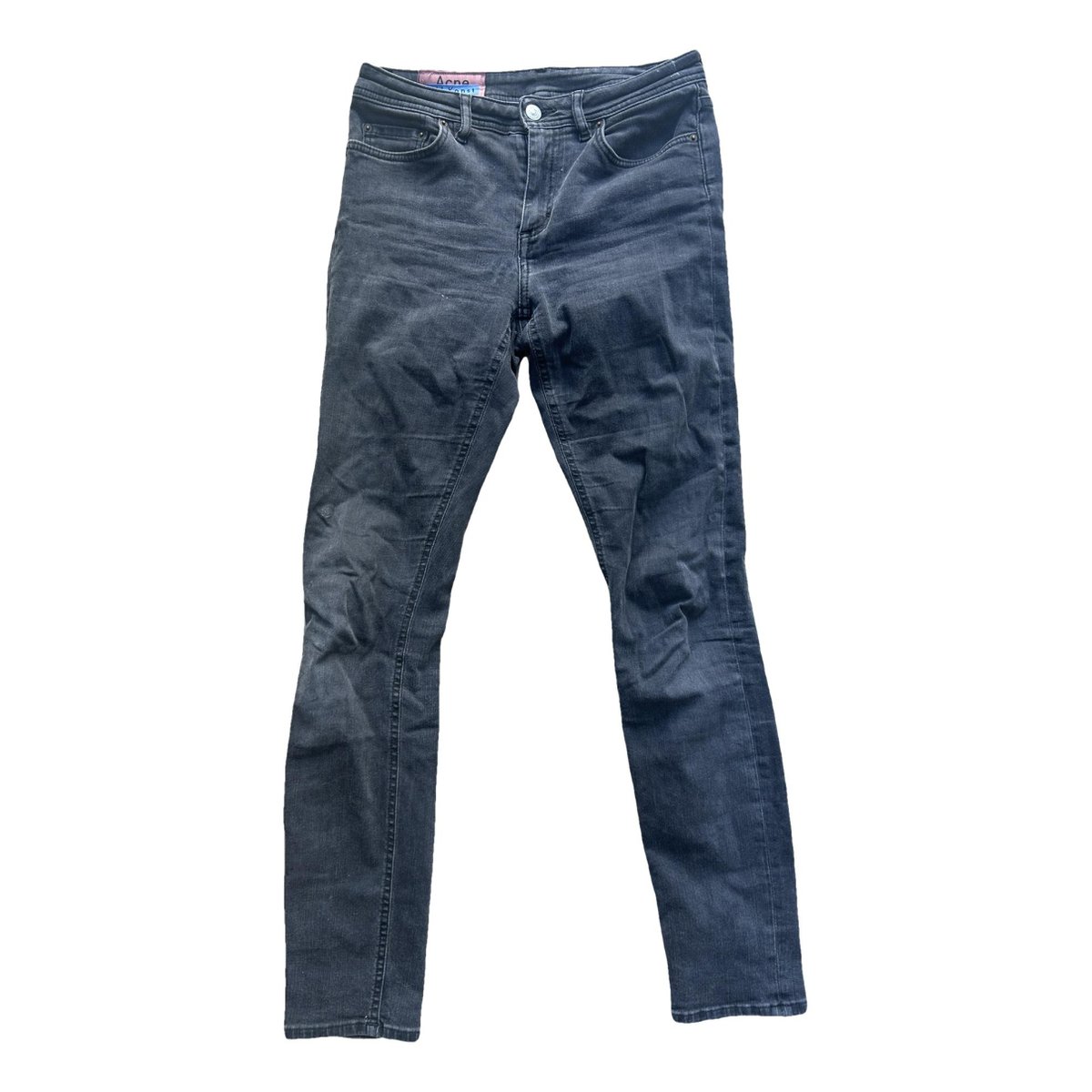 Blå Konst slim jeans
