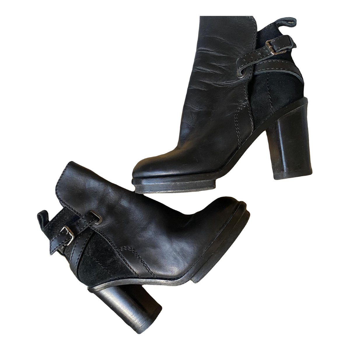 Cypress leather ankle boots