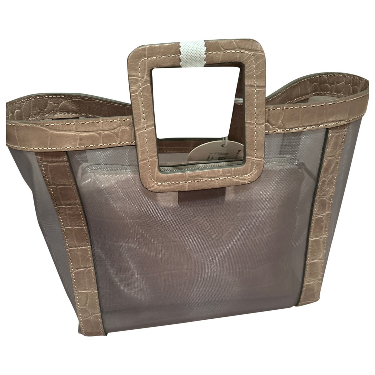Shirley leather tote