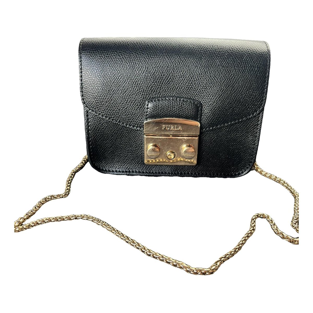 Metropolis leather crossbody bag