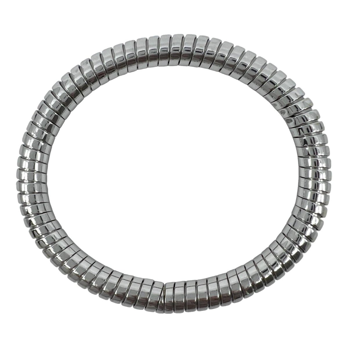 Tubogas white gold bracelet