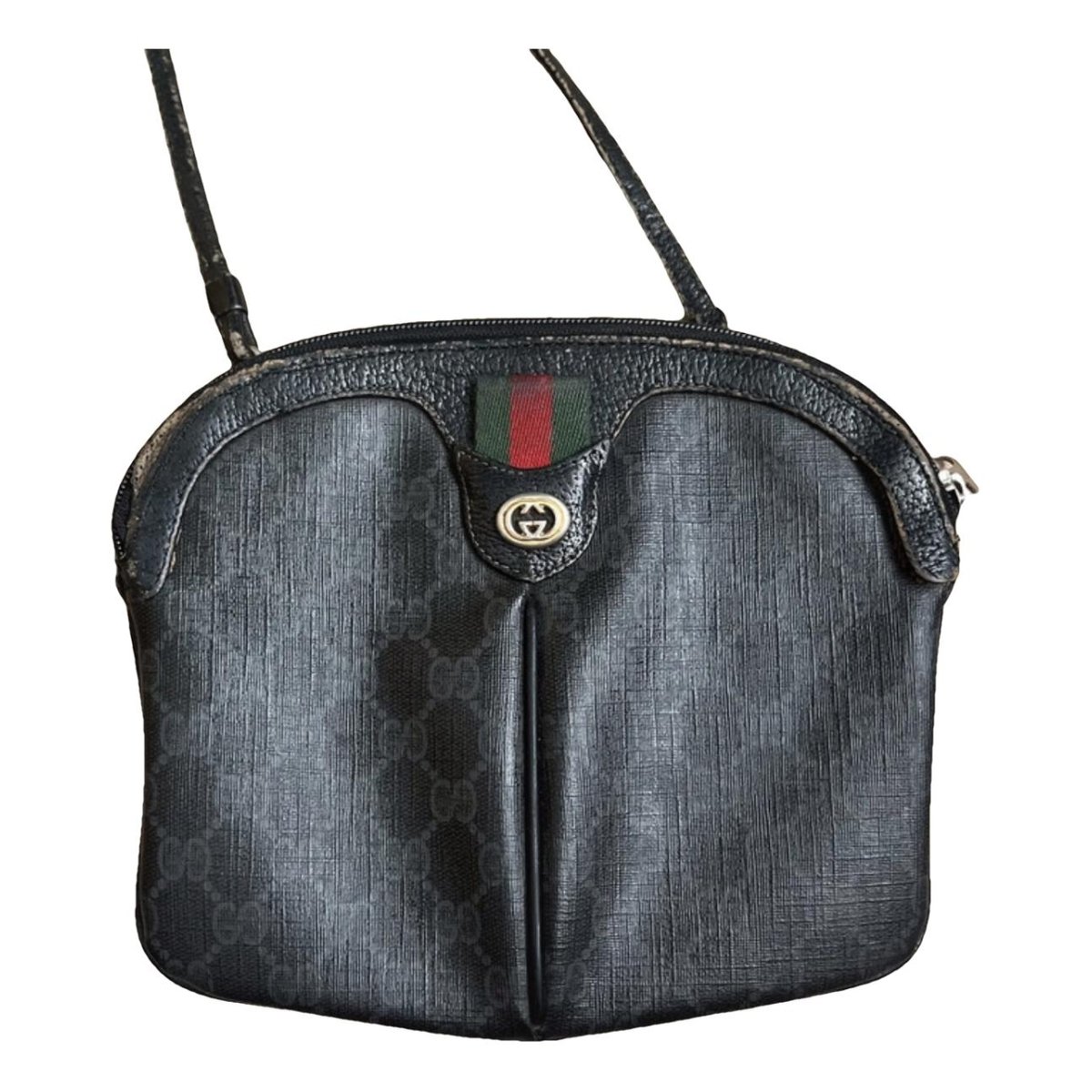 Ophidia Dome leather handbag