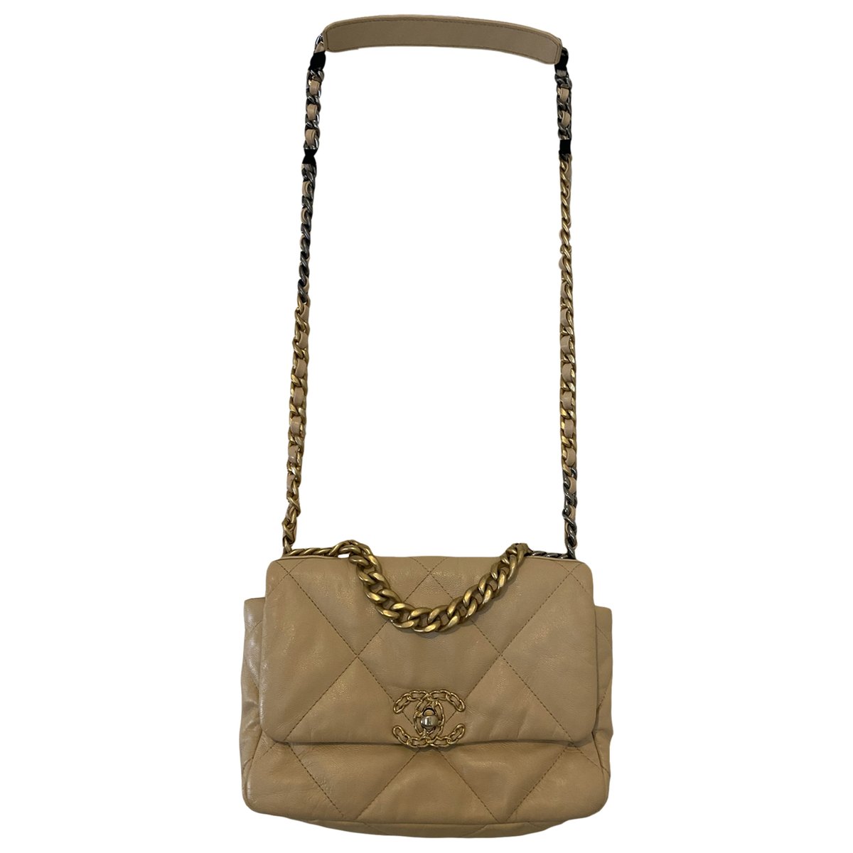 Chanel 19 leather handbag