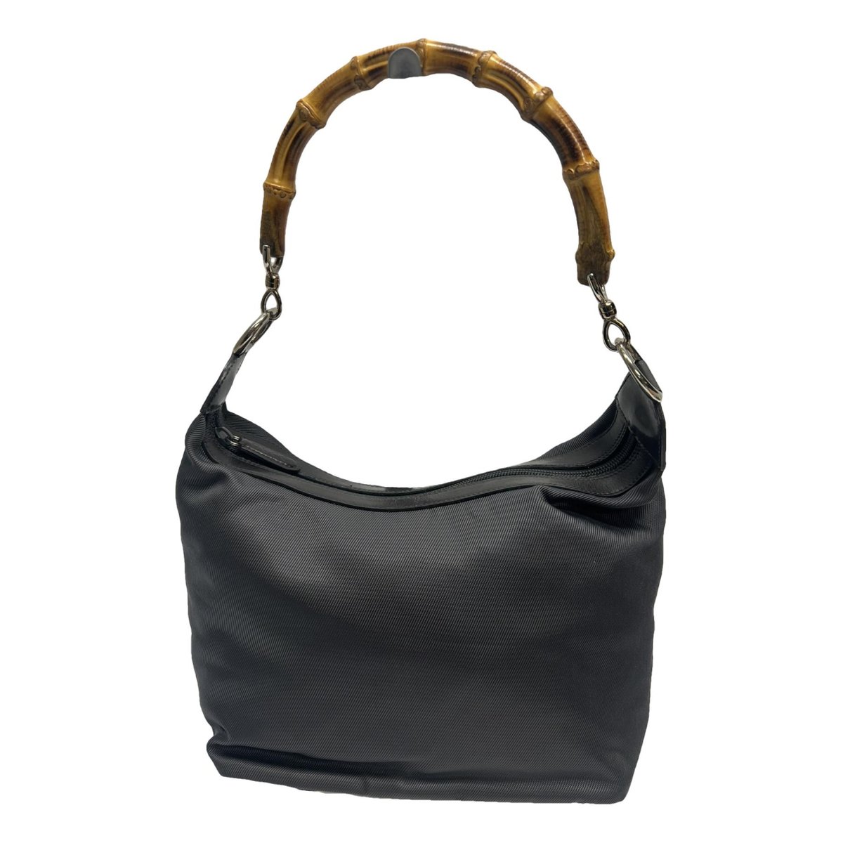 Bamboo Top Handle cloth handbag