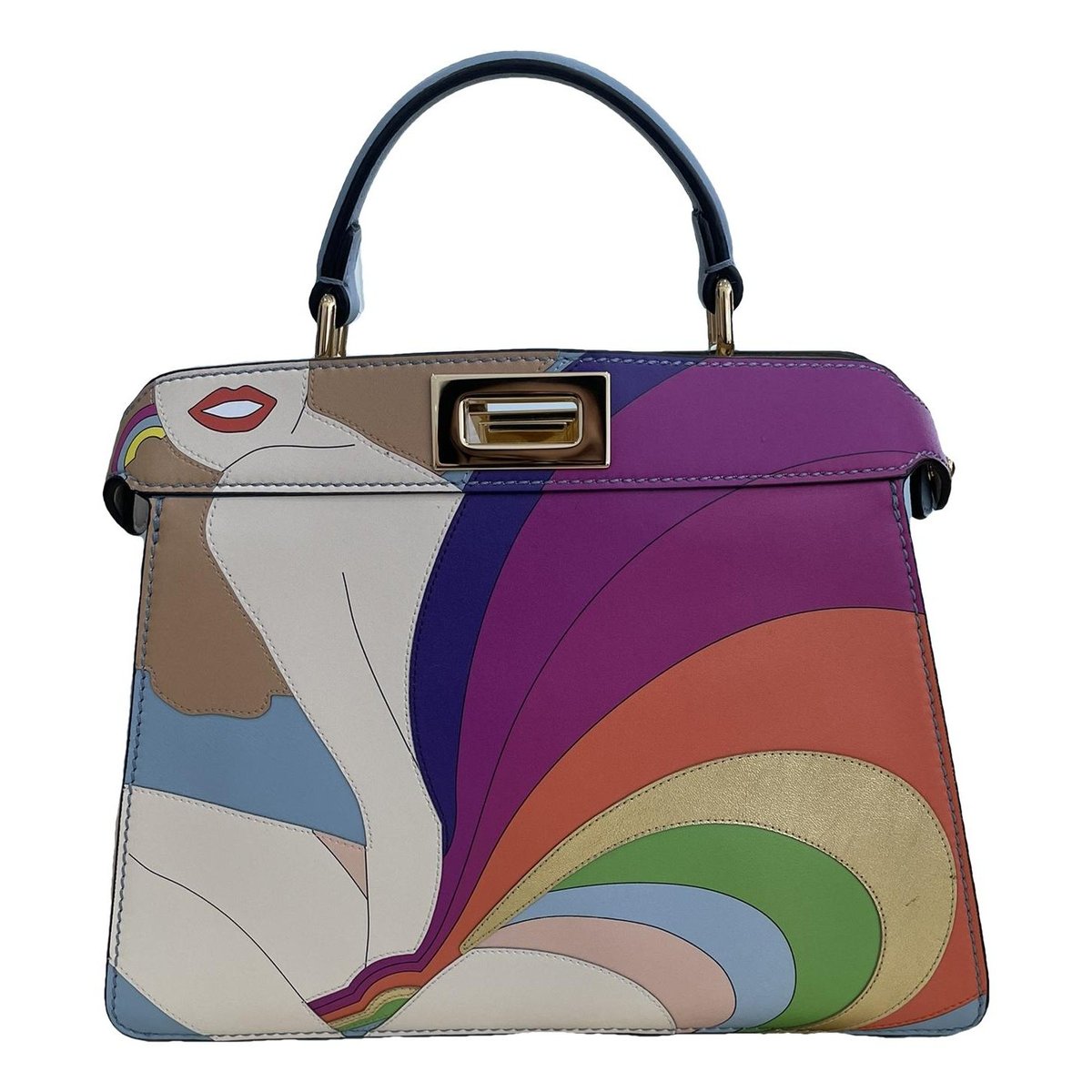 Peekaboo IseeU leather handbag