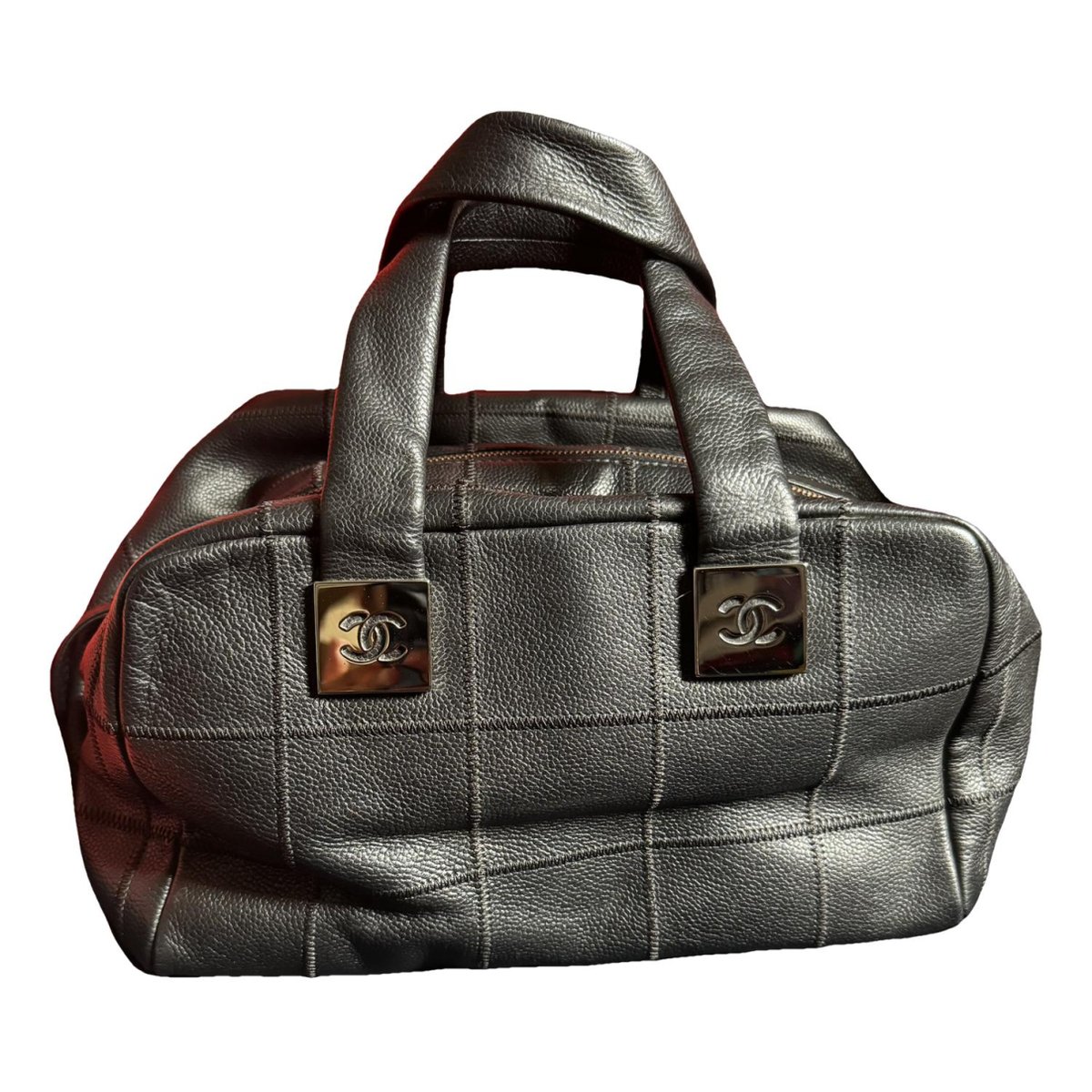 Bowling Bag leather handbag