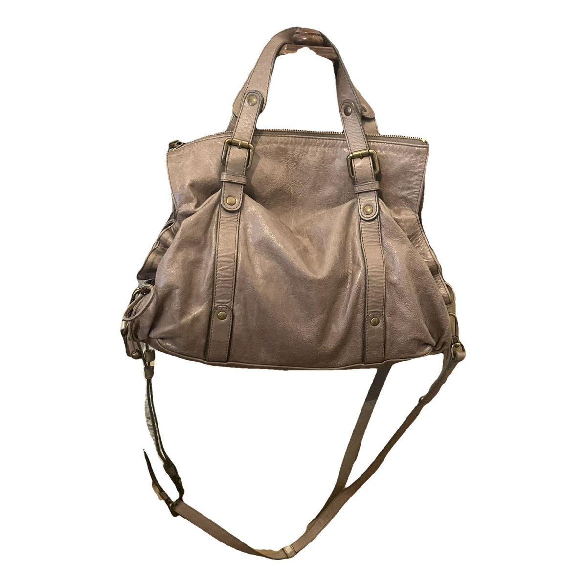 36 H leather crossbody bag