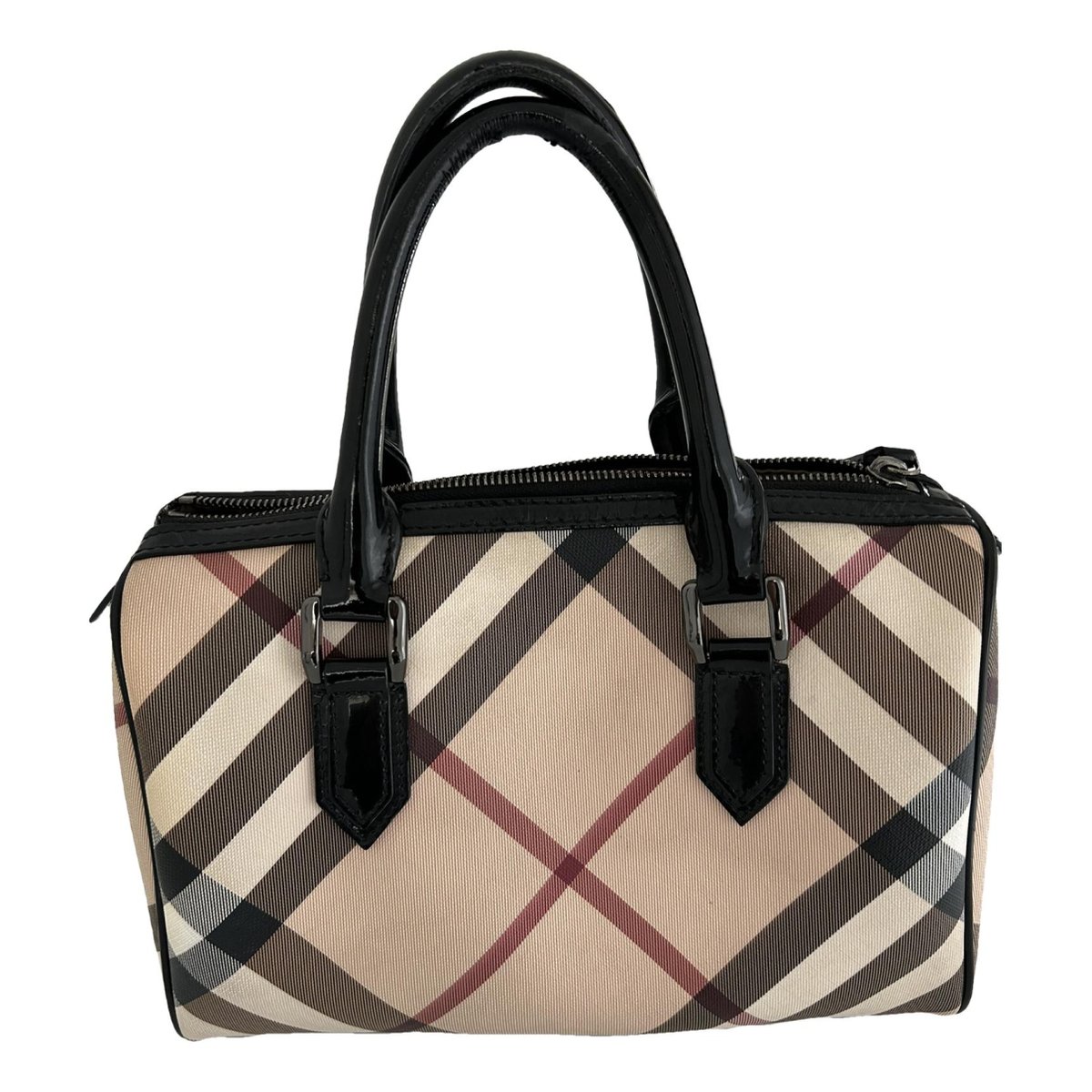 The Barrel vinyl handbag