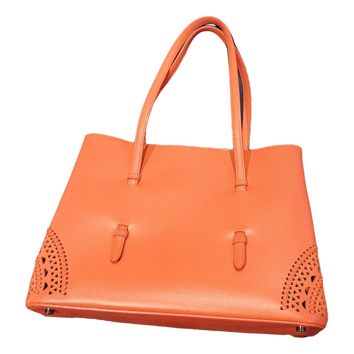 Mina leather handbag