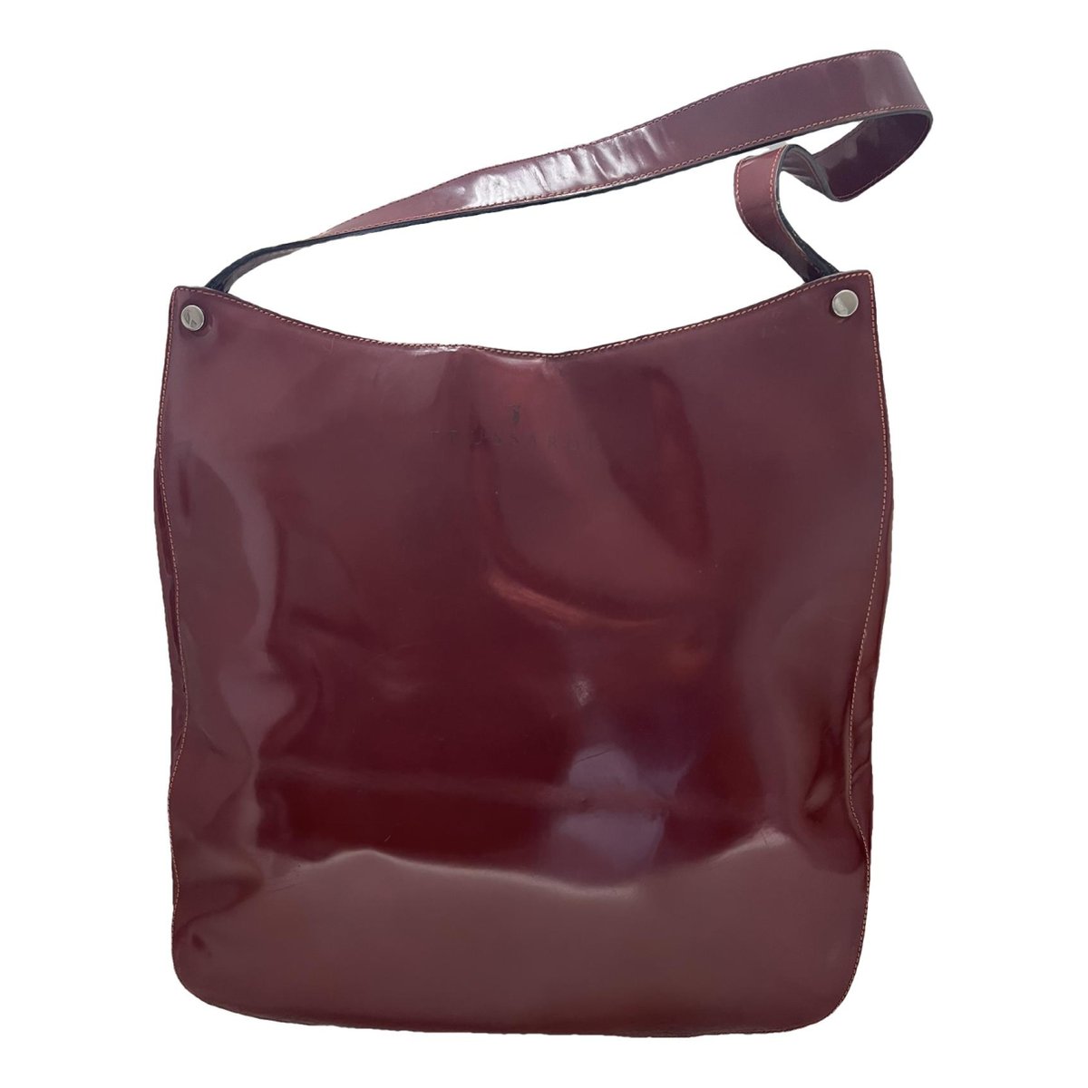 Patent leather handbag