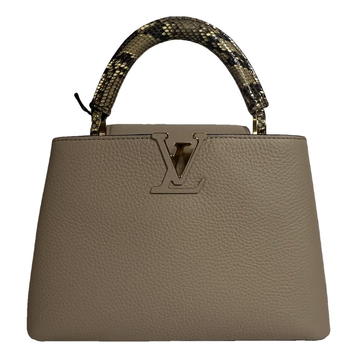 Capucines leather handbag
