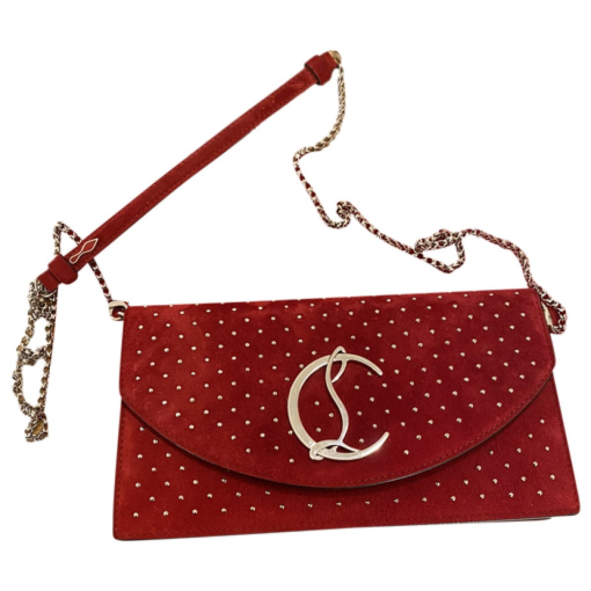 Loubi54 leather crossbody bag