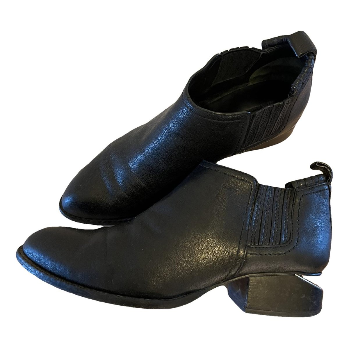 Kori leather biker boots