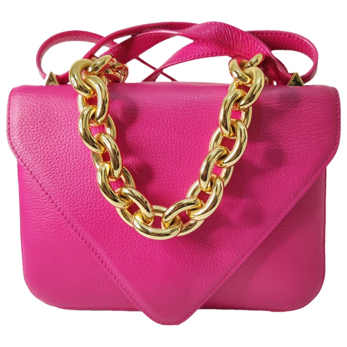 Mount leather crossbody bag