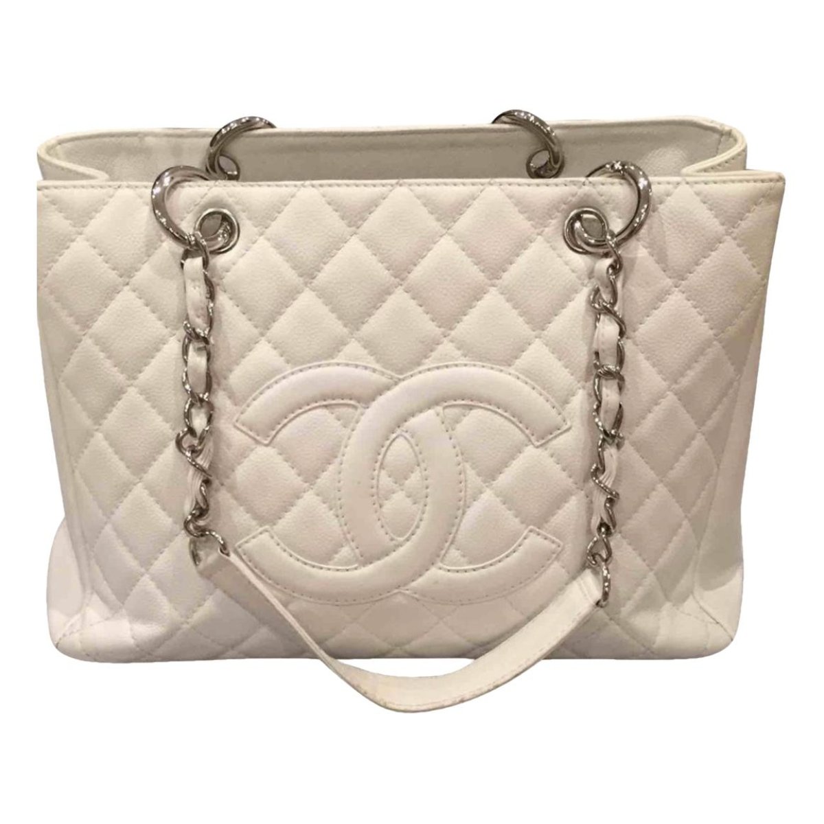 Grand shopping leather tote