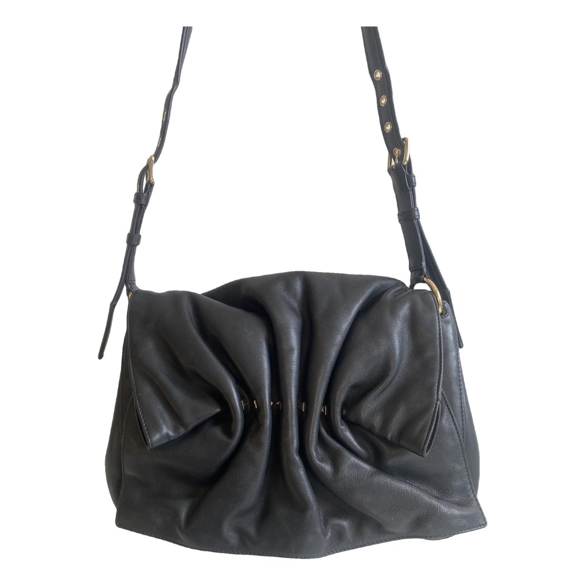 Bloomy Stud leather crossbody bag