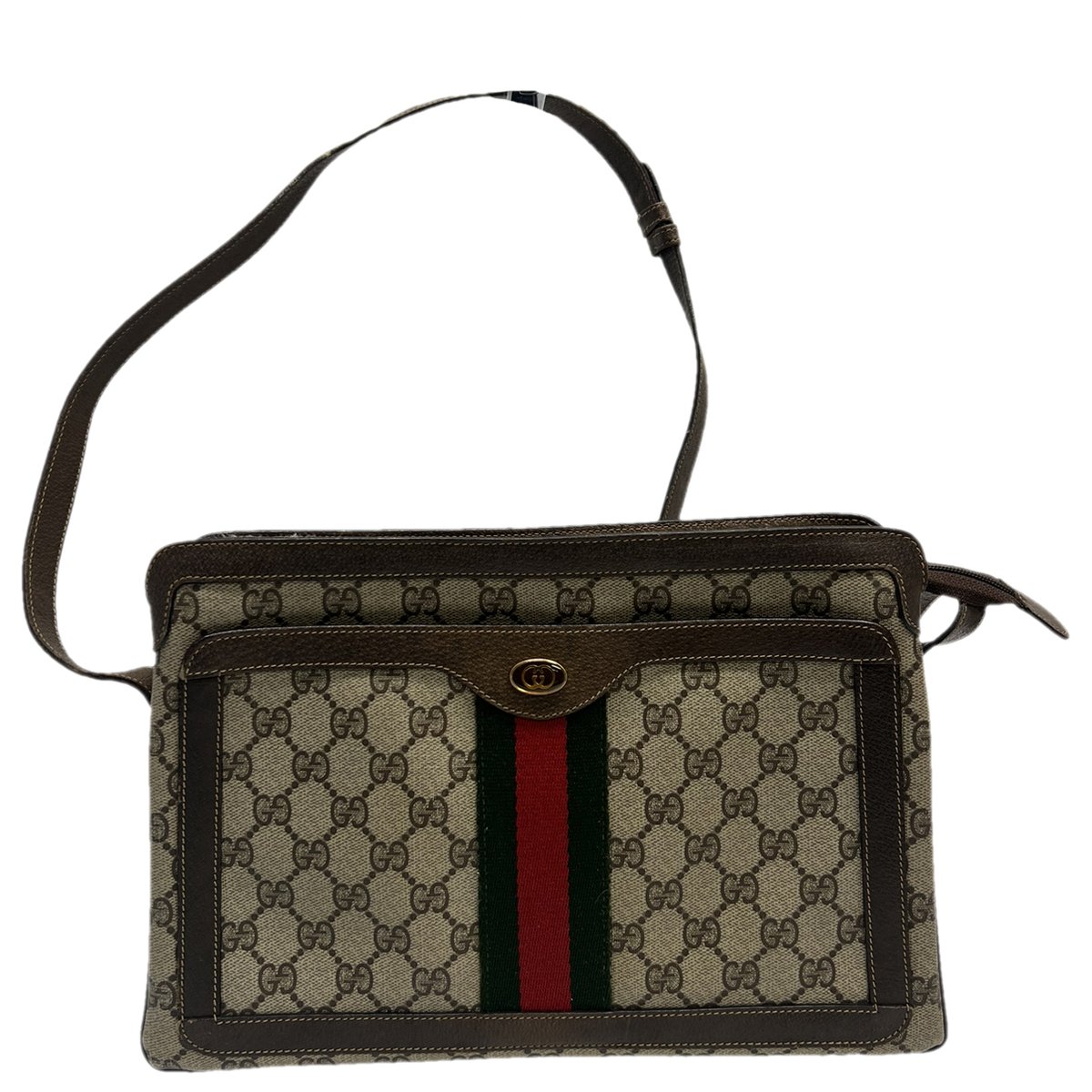 Ophidia leather crossbody bag